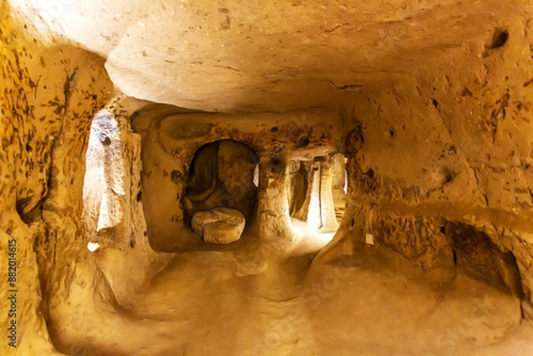 Obraz The underground city of Mazi in Cappadocia