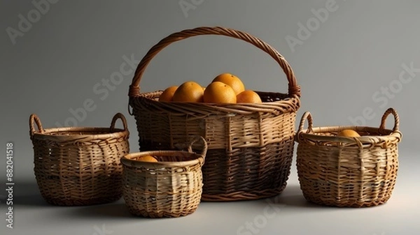 Obraz basket with fruits