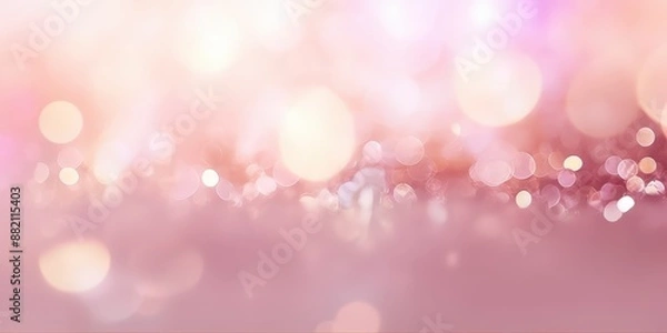 Fototapeta Abstract Pink and White Bokeh Background