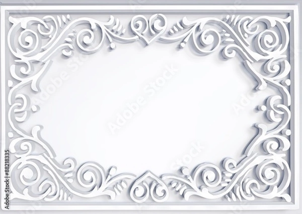 Obraz Motifs floraux 3d 