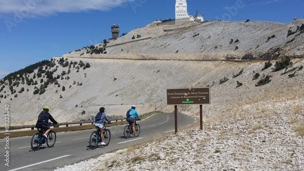 Fototapeta Cyclistes
