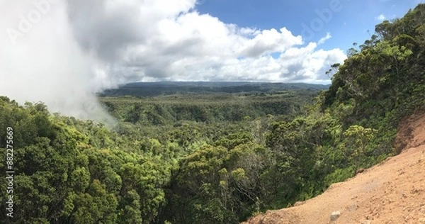 Fototapeta view from the hill