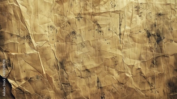 Fototapeta Vintage backdrop with distressed cardboard texture