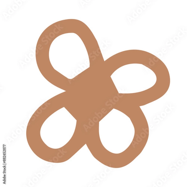 Obraz Boho Floral Element Cute