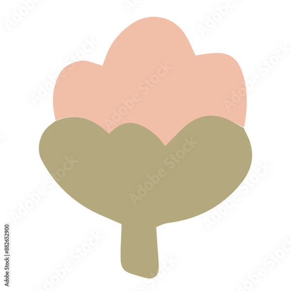 Obraz Boho Floral Element Cute