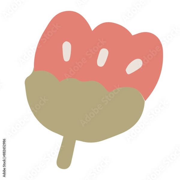 Obraz Boho Floral Element Cute