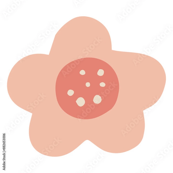 Obraz Boho Floral Element Cute