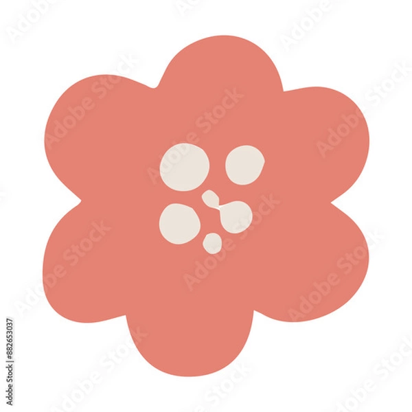 Obraz Boho Floral Element Cute