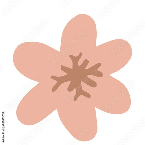 Obraz Boho Floral Element Cute