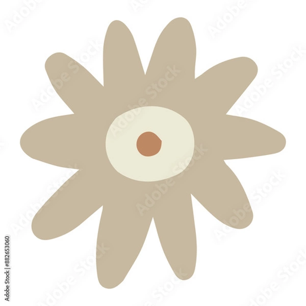 Obraz Boho Floral Element Cute