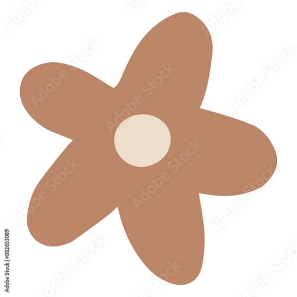 Obraz Boho Floral Element Cute