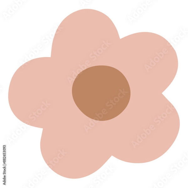 Obraz Boho Floral Element Cute