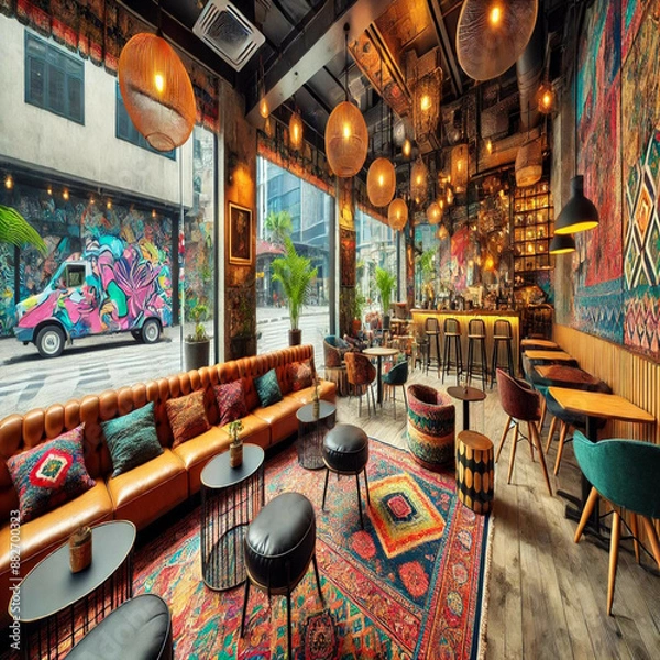 Fototapeta cafe, baking 8