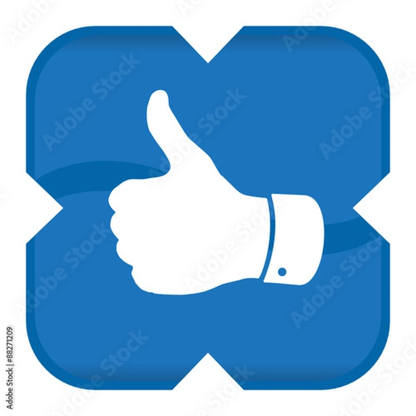 Fototapeta LIKE ICON