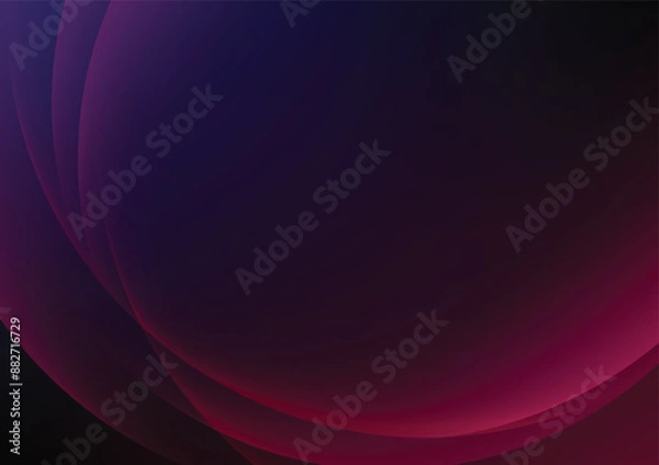 Fototapeta Vector illustration of curve line abstract background