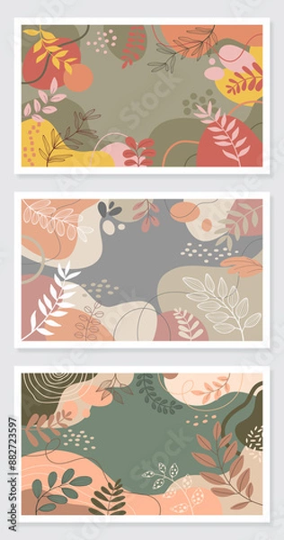 Fototapeta abstract background for design.Template banner and cover	