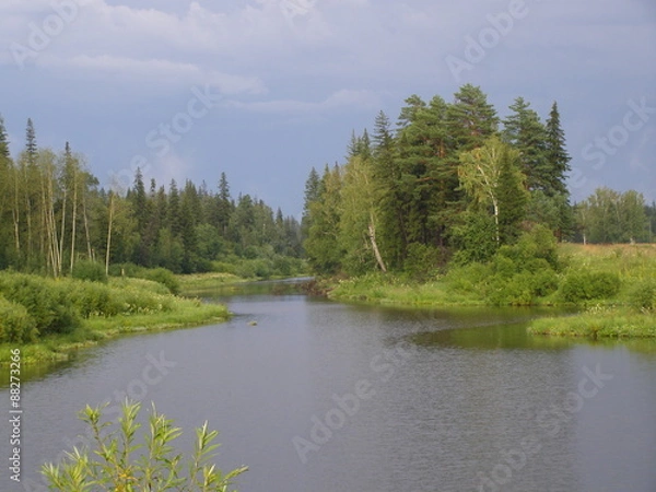 Fototapeta Река "Костылевка"