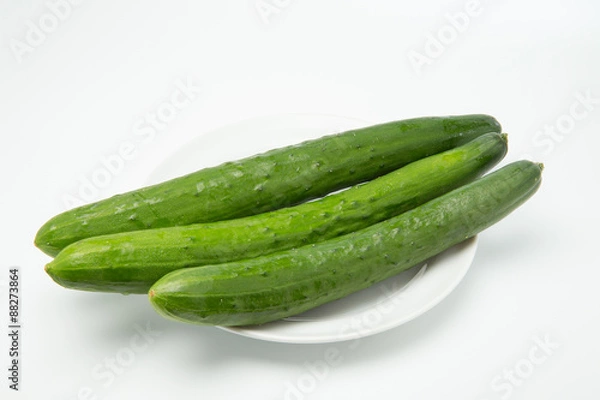 Fototapeta きゅうり　3本