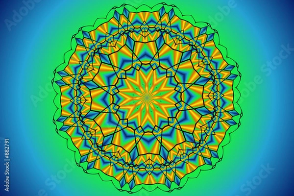 Obraz ocean mandala