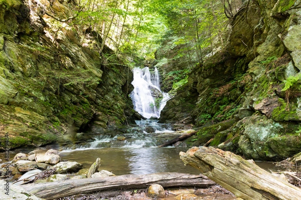 Obraz Cascading Waterfall in the Berkshires