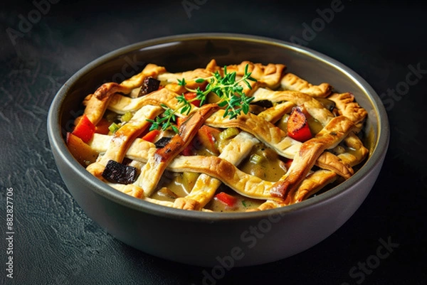 Obraz Rich Gravy Adds Depth to the Dish