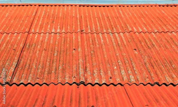 Obraz 양철판 지붕