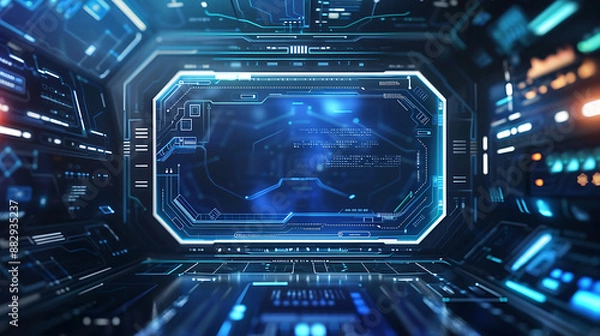 Fototapeta technology background