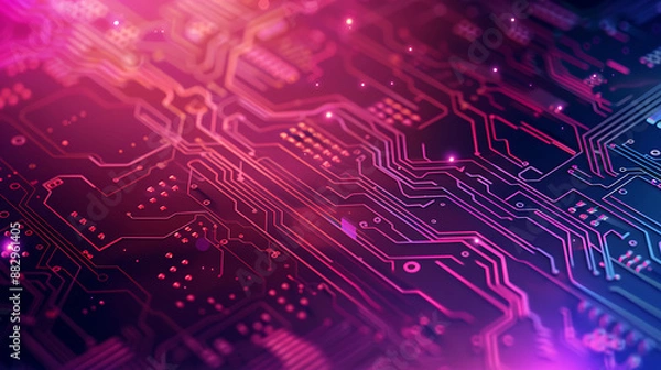 Fototapeta technology background