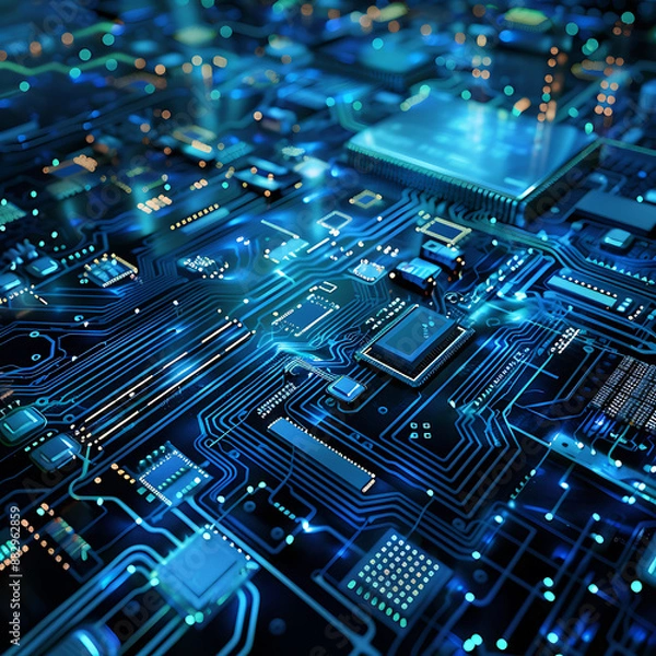 Fototapeta technology background