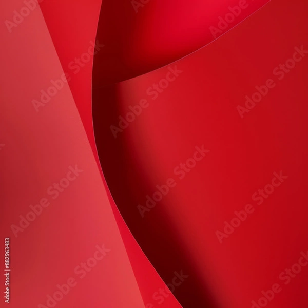 Obraz red smooth paper background