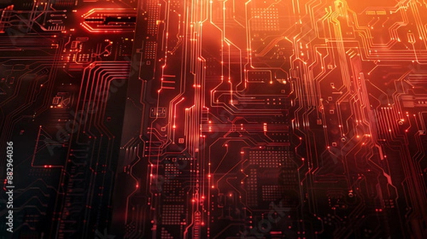 Obraz technology background