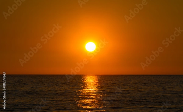 Fototapeta Beautiful sunset