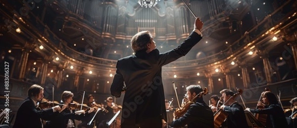 Obraz Symphony Conductor Orchestra Performance