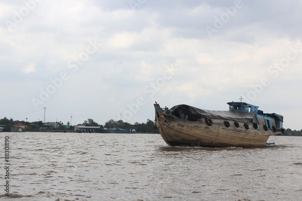 Fototapeta ベトナムのメコン川クルーズ