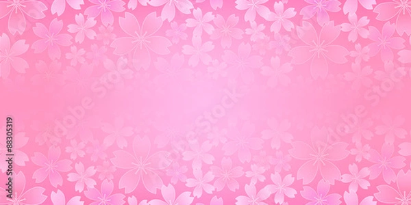 Fototapeta 桜　花　背景