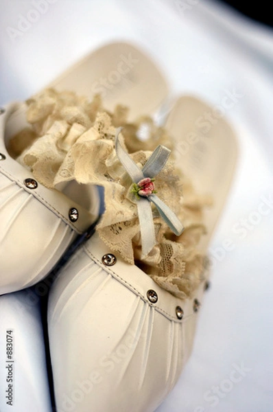 Obraz wedding shoes