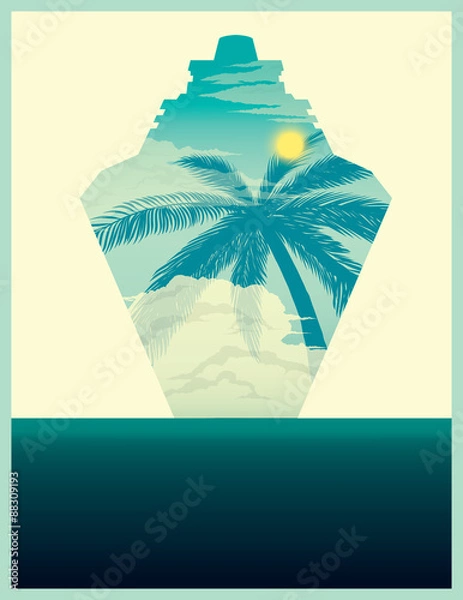 Obraz Cruise illustration