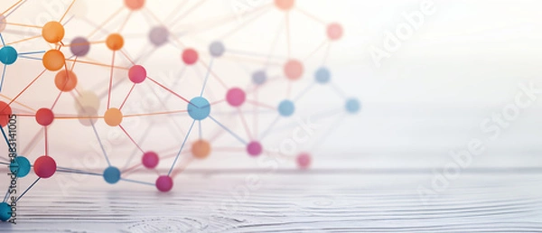 Obraz Professionals networking with AIpowered matchmaking apps, networking, smart connections