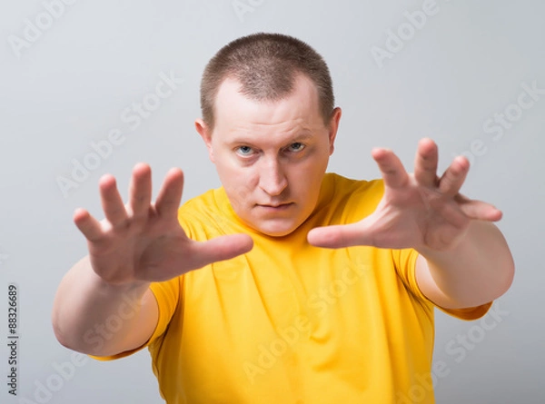 Fototapeta hypnotist, scare