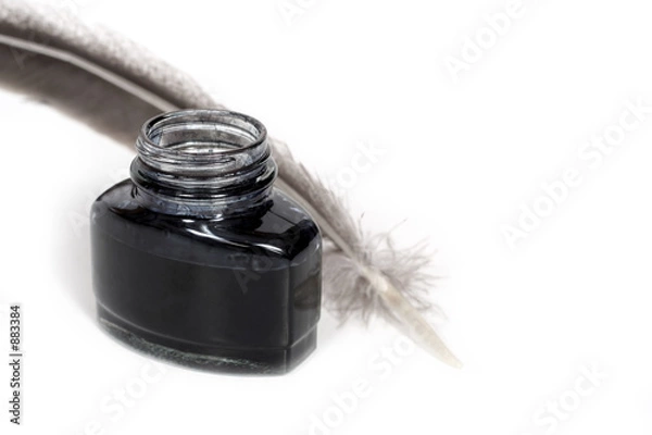 Obraz inkwell and quill