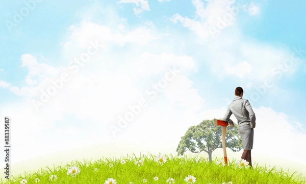 Obraz Stop cutting trees