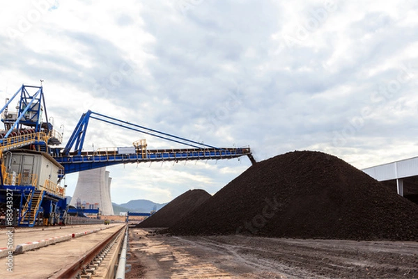 Obraz Stockpile of Coal