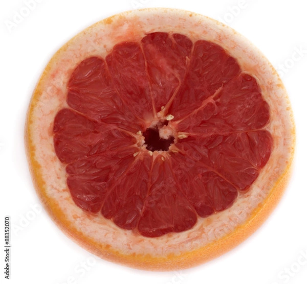 Obraz grapefruit isolated on white