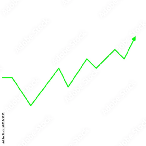Obraz market volatility icon
