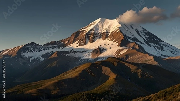 Obraz Identify the main factors contributing to the uplift of dome mountains.
