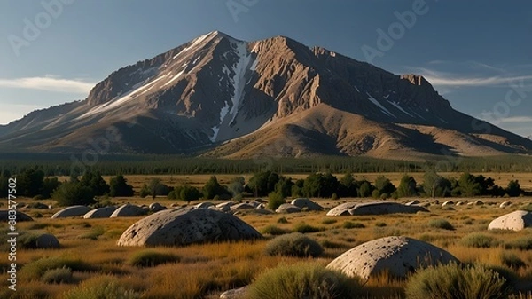 Fototapeta Discuss the types of rocks commonly found in dome mountains.
