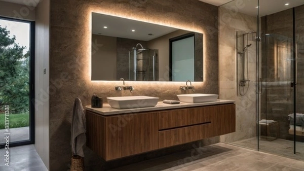 Obraz modern bathroom interior