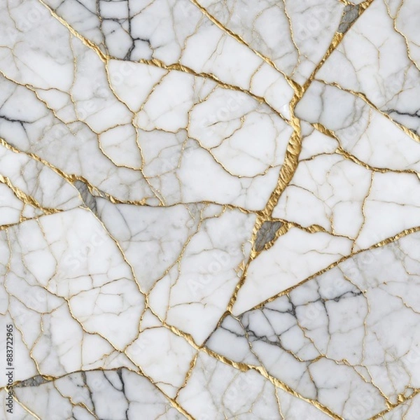 Fototapeta Marble Seamless Pattern