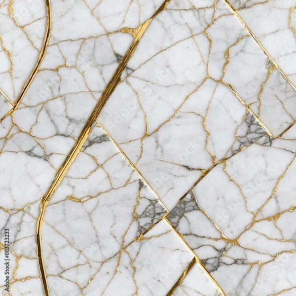 Fototapeta Marble Seamless Pattern