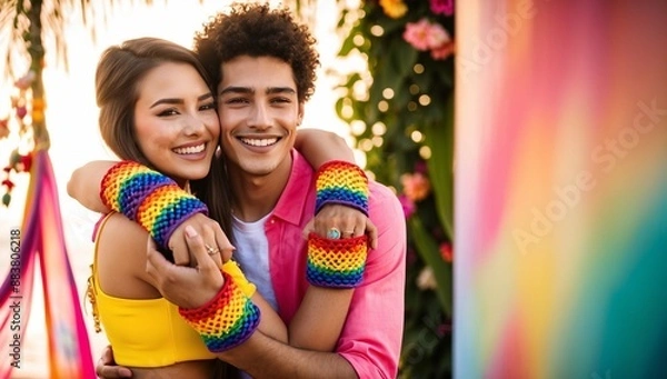 Obraz Pride and rainbows